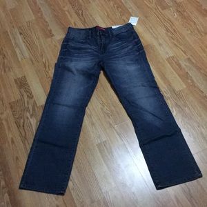 Regular straight crescent fit guess jeans